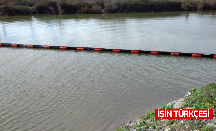 Sakarya Nehri’nde kirliliğe bariyerle önlem alındı