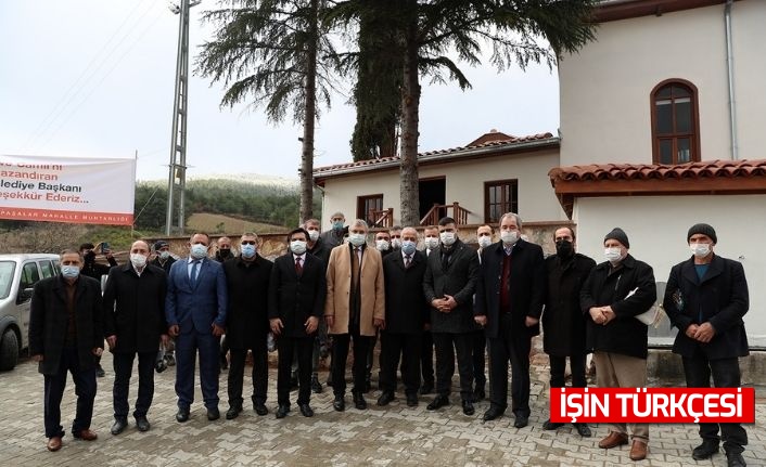 Pamukova'da Karaca Ahmet Türbesi ve Camii aslına uygun restore edildi