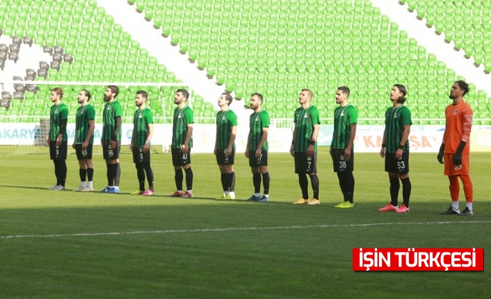 Sakaryaspor evinde mağlup oldu: 1-2