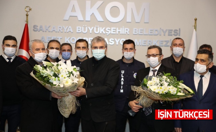 Başkan Yüce, “Şehrin her bir ferdine karşı sorumluluğumuz var”