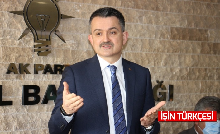 Bakan Pakdemirli: "Pancar ve şeker üretiminde tüm zamanların rekoru kırıldı"