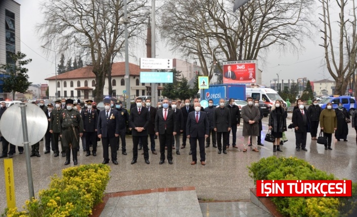 Hendek'te Çanakkale Zaferinin 106.Yılı İçin Tören Düzenlendi