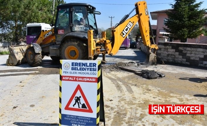 Erenler’de Doğal Gaz Çalışması Devam Ediyor