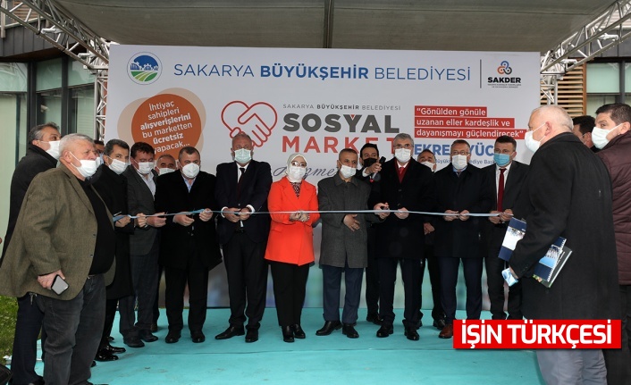 Sosyal Market SGM’de Hizmete Açıldı