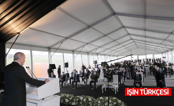 Cumhurbaşkanı Erdoğan Kuzey Marmara otoyolunun son etabı açılışına katıldı