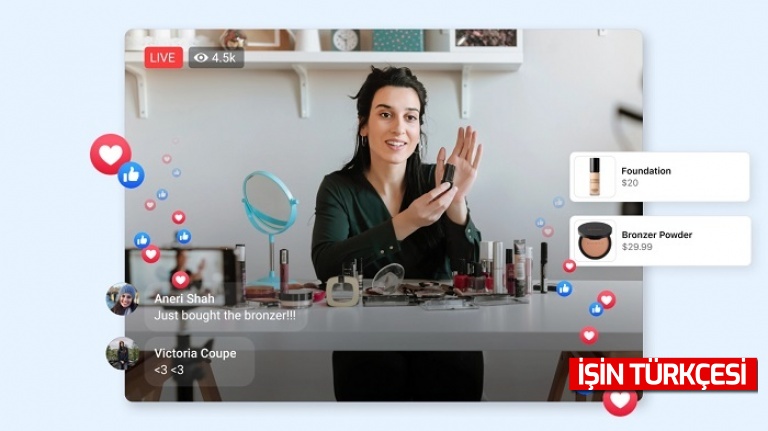 Facebook'tan Yeni Özellik: Canlı Alışveriş Cumaları!