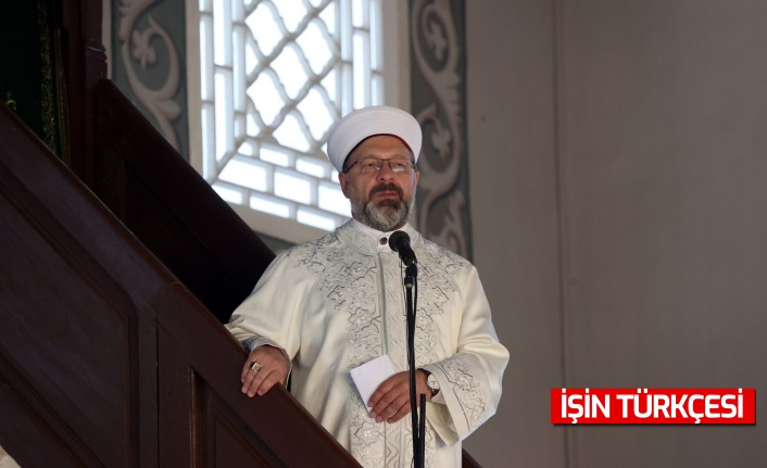 Diyanet İşleri Başkanı Prof. Dr. Erbaş, Kosova’da hutbe irad etti