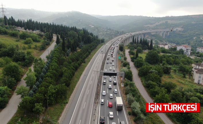 9 günlük bayram tatilinin ilk gününde TEM’de yoğunluk