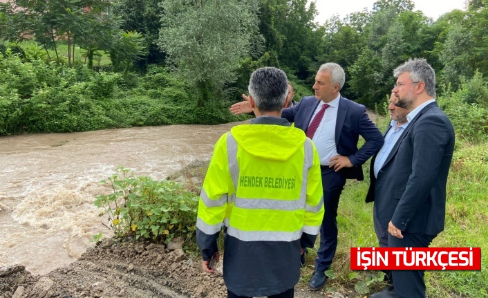 Akar ve Babaoğlu Sel’in Zarar Verdiği Mahallelerde