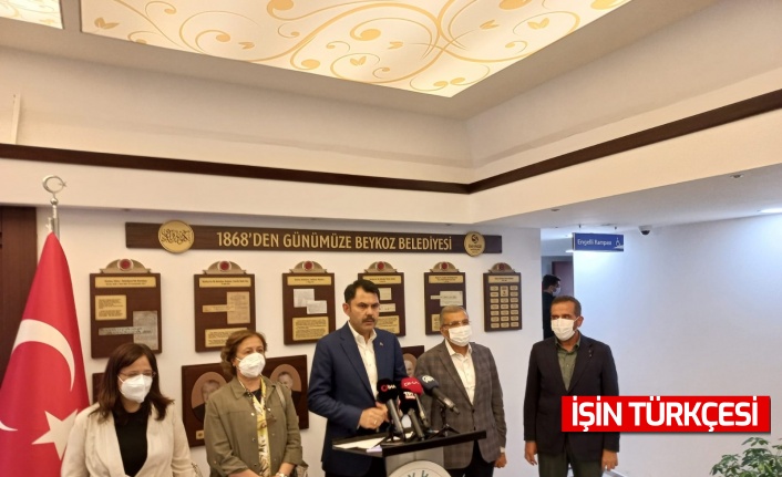 Bakan Kurum: “Marmara Denizi’ni en kısa zamanda eski haline getireceğiz”