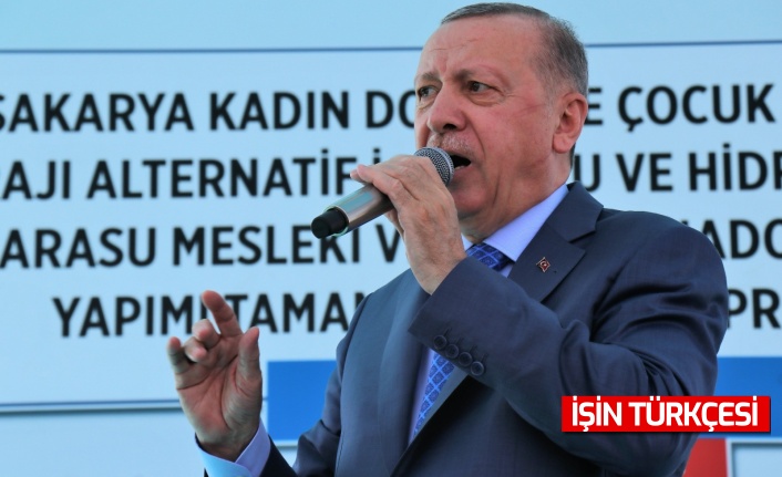 Cumhurbaşkanı Erdoğan Sakarya’ya yatırımları sıraladı