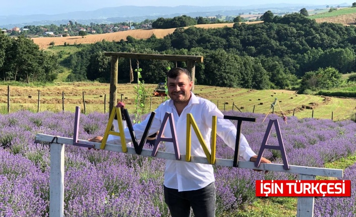 Fotoğraf karelerinin vazgeçilmezi lavanta tarlasına yoğun ilgi