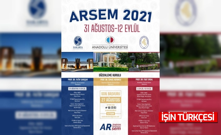 ’2021 Yaz Okulu Araştırma Seminerleri’ başlıyor!