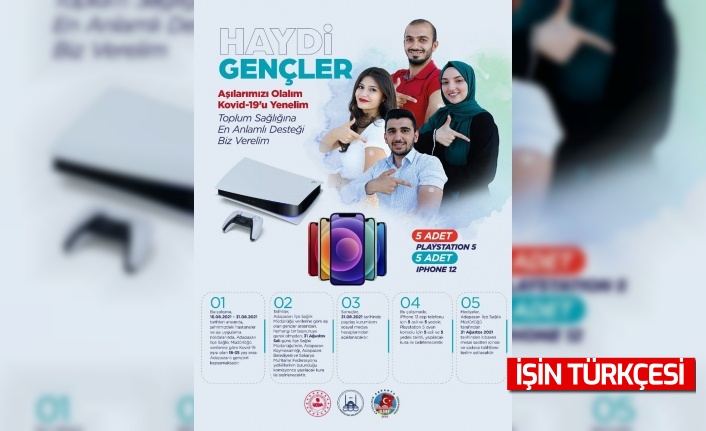 Aşı teşviki için gençlere oyun konsolu ve akıllı telefon verilecek