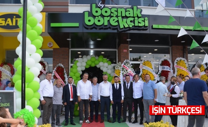 BY Boşnak Börekçisi’nin 17. şubesi Yazlık’ta açıldı