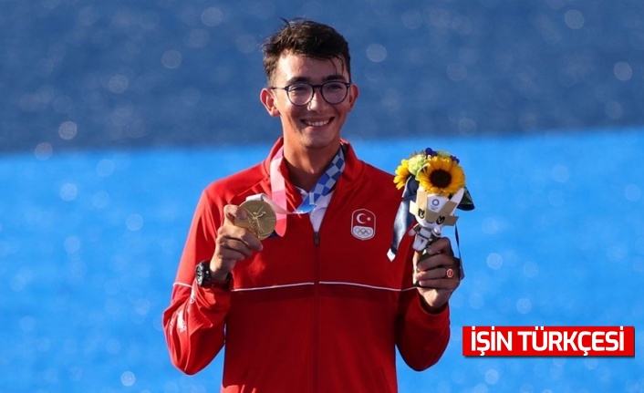 Olimpiyat Şampiyonu genç sporcu Mete Gazoz yurda döndü!