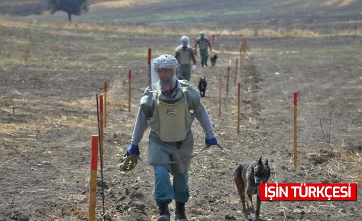 Azerbaycan'da Ermenistan işgalinden kurtarılan kentlerde 10 aydır mayın temizliği yapılıyor