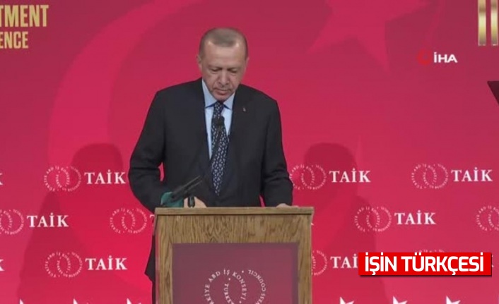 Erdoğan, ABD’de iş adamlarına seslendi