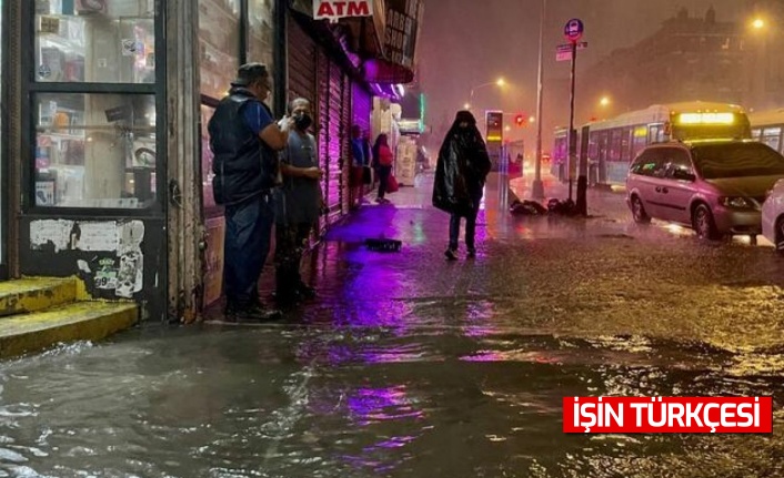 Ida kasırgası, New York'u su altında bıraktı