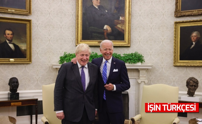 İngiltere Başbakanı Johnson, ABD Başkanı Biden ile görüştü