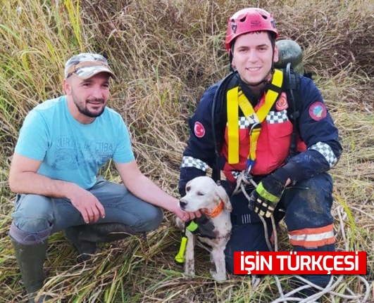 Leydi’nin imdadına Sakarya Büyükşehir İtfaiyesi yetişti