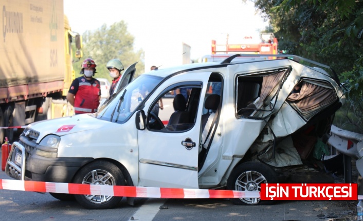 TEM’deki kazada ölü sayısı 2’ye yükseldi