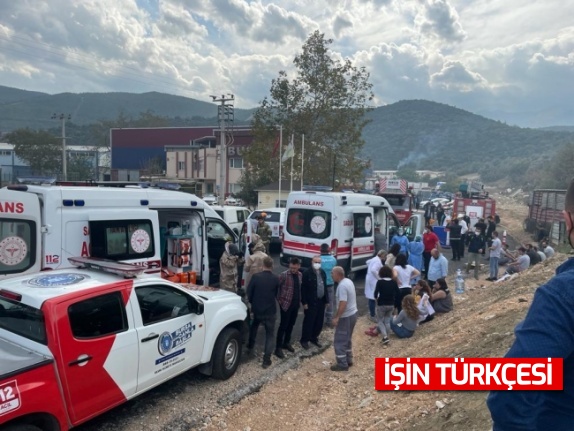 Bursa'da kimya fabrikasında meydana gelen patlamada 1 işçi öldü, 6 işçi yaralandı