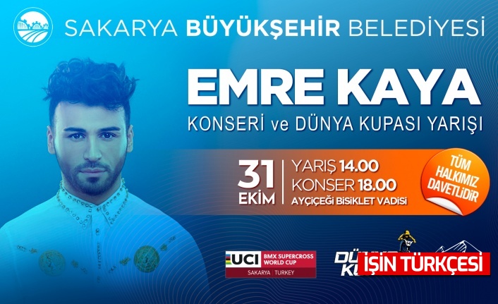 Hafta sonu Ayçiçeği Bisiklet Vadisi, Emre Kaya ve İmera ile coşacak