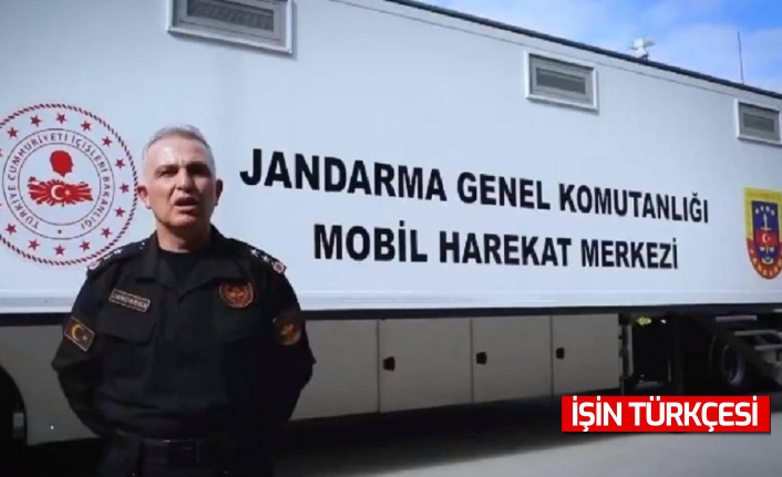 İçişleri Bakanlığı "Jandarma Mobil Harekat Merkezi" ile ilgili paylaşım yaptı