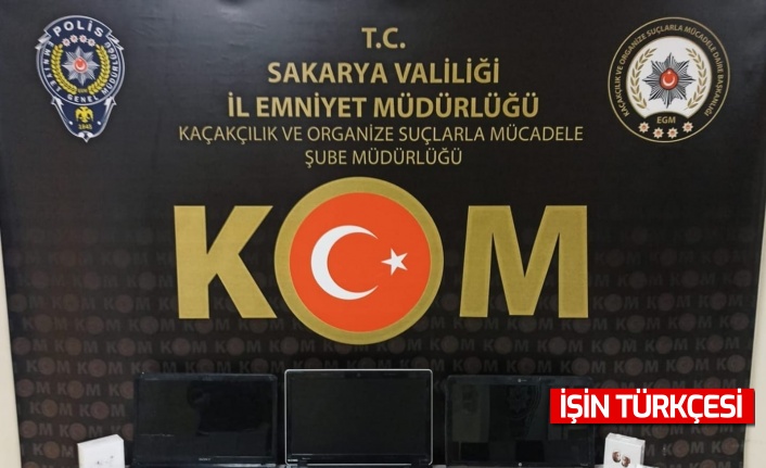 Sakarya Kaçakçılık ve Organize Suçlarla Mücadele Şube Müdürlüğü gümrük kaçağı yılan ele geçirdi