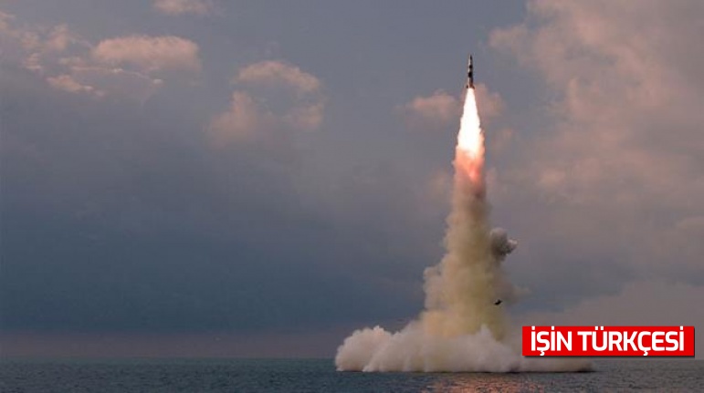 Kuzey Kore'den Denizaltından balistik füze fırlattılar