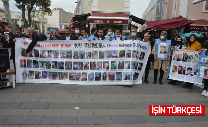 Sakarya'da Çin'in Uygur Türklerine dair politikası protesto edildi