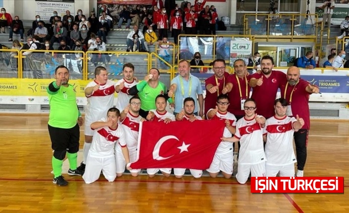 Türkiye Down Sendromlular Futsal Milli Takımı, Avrupa şampiyonu oldu