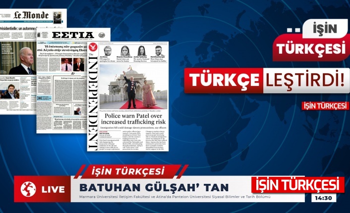 8 Kasım İşin Türkçesi Türkçeleştirdi: Dünya Basınında Gündem