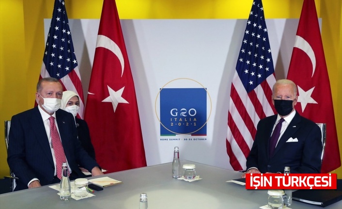 Cumhurbaşkanı Erdoğan, Biden ile yaptığı görüşmeyi anlattı