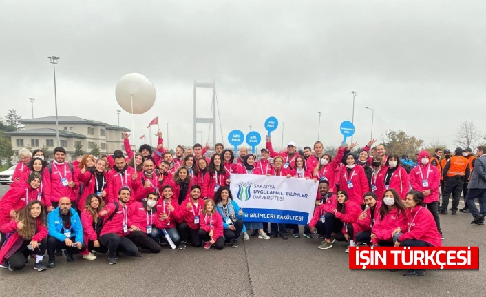 Derslerini İstanbul Maratonu’nda işlediler