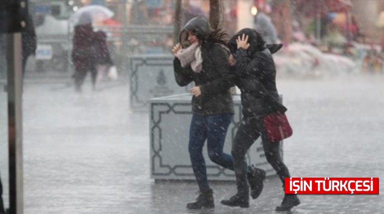 Meteoroloji Fırtınanın Şiddetli Olacağı Saatleri de Açıkladı