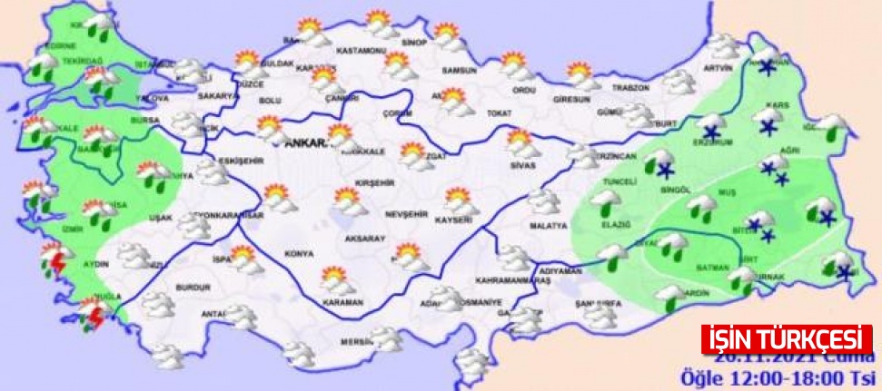 Meteoroloji uyardı! Hafta Başından İtibaren Hava Sıcaklıkları Düşecek