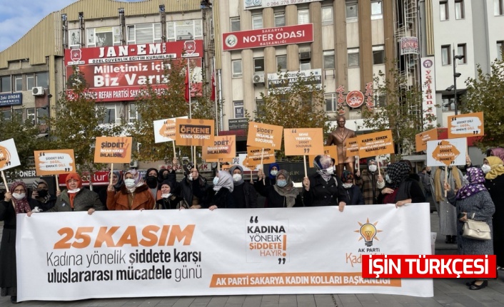 Sakarya, Karabük, Kocaeli ve Düzce'de Kadına Yönelik Şiddete Protesto