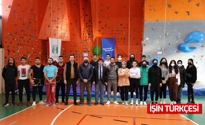 Sakarya Uygulamalı Bilimler Üniversitesi (SUBÜ) Spor etkinliklerine tırmanış ile başladı