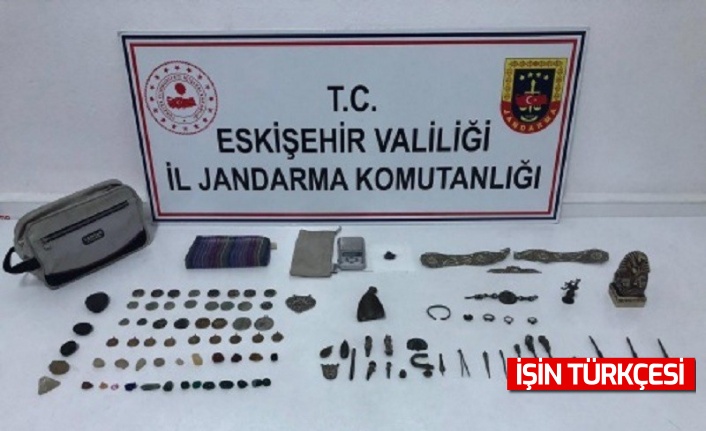 Sakarya'dan Eskişehir'e Tarihi eser! 4 kişi yakalandı