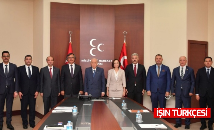 Türkiye Etik Kurulu Kanun Teklifi MHP Lideri Devlet Bahçeli’ye sunuldu