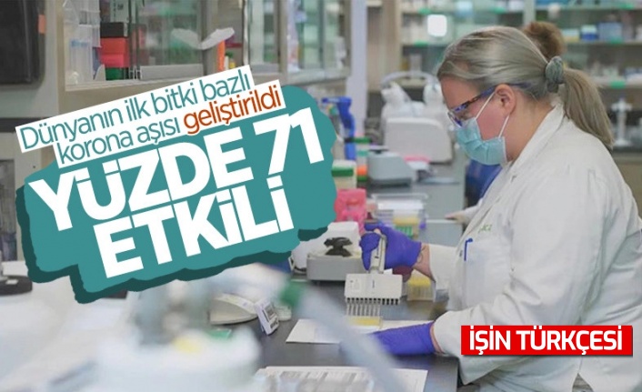 Kanada'da bitki bazlı korona aşısı üretildi