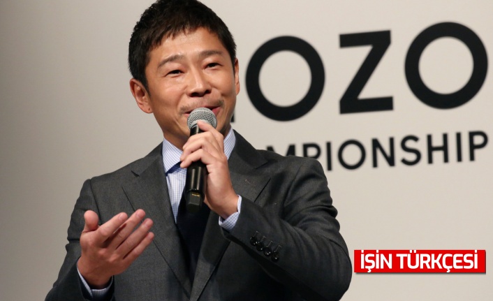 Japon milyarder Maezawa’nın uzay yolculuğu başladı