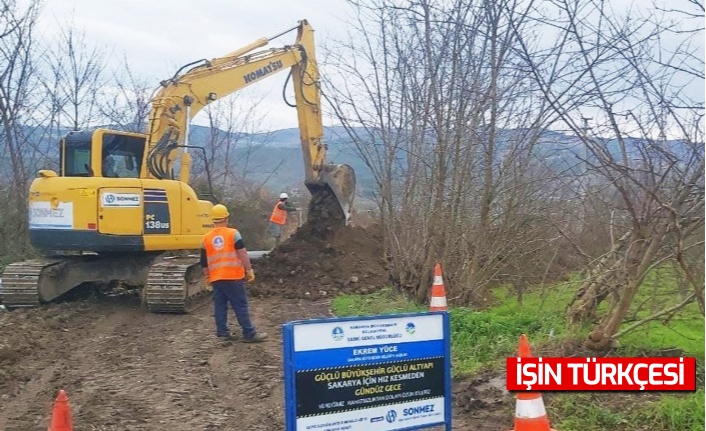 SASKİ’den Geyve’ye yeni içme suyu hattı