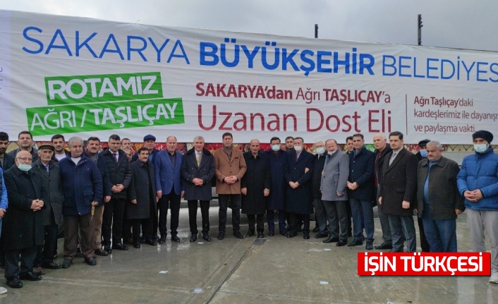 Sakarya’dan Ağrı Taşlıçay’a kardeş şehir eli