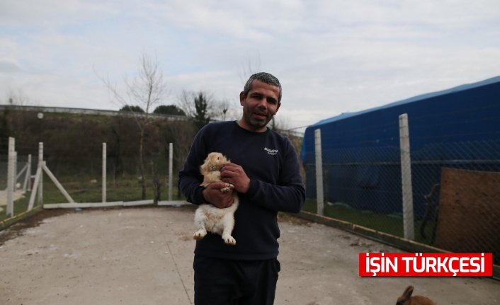 Sokaklardan kurtuldu, aile sevgisini barınma evindeki hayvanlarda buldu