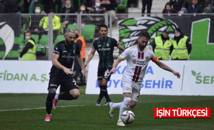 TFF 2. Lig: Sakaryaspor: 2 - İnegölspor: 2