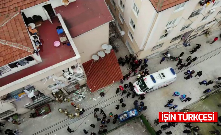 Üsküdar’da doğal gaz patlaması meydana geldi