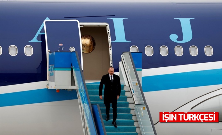 Azerbaycan Cumhurbaşkanı İlham Aliyev Türkiye'ye geldi